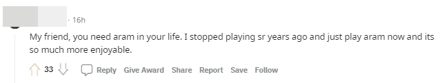 My friend, you need ARAM. I quit LoL years ago and now only focus on ARAM, it’s really fun