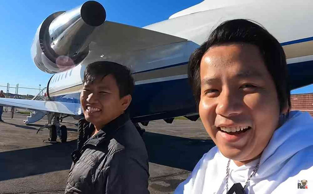 Khoa Pug and Vuong Pham stunned fans with their private jet purchase in the US