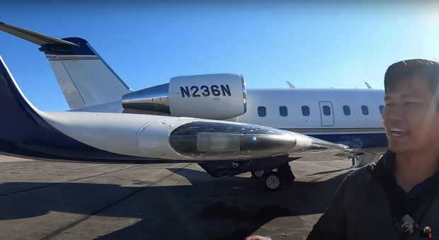 Vuong Pham said he even had to pay extra to secure the jet
