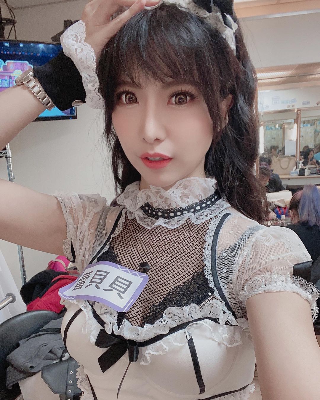 Photos she posts on her personal page look quite different