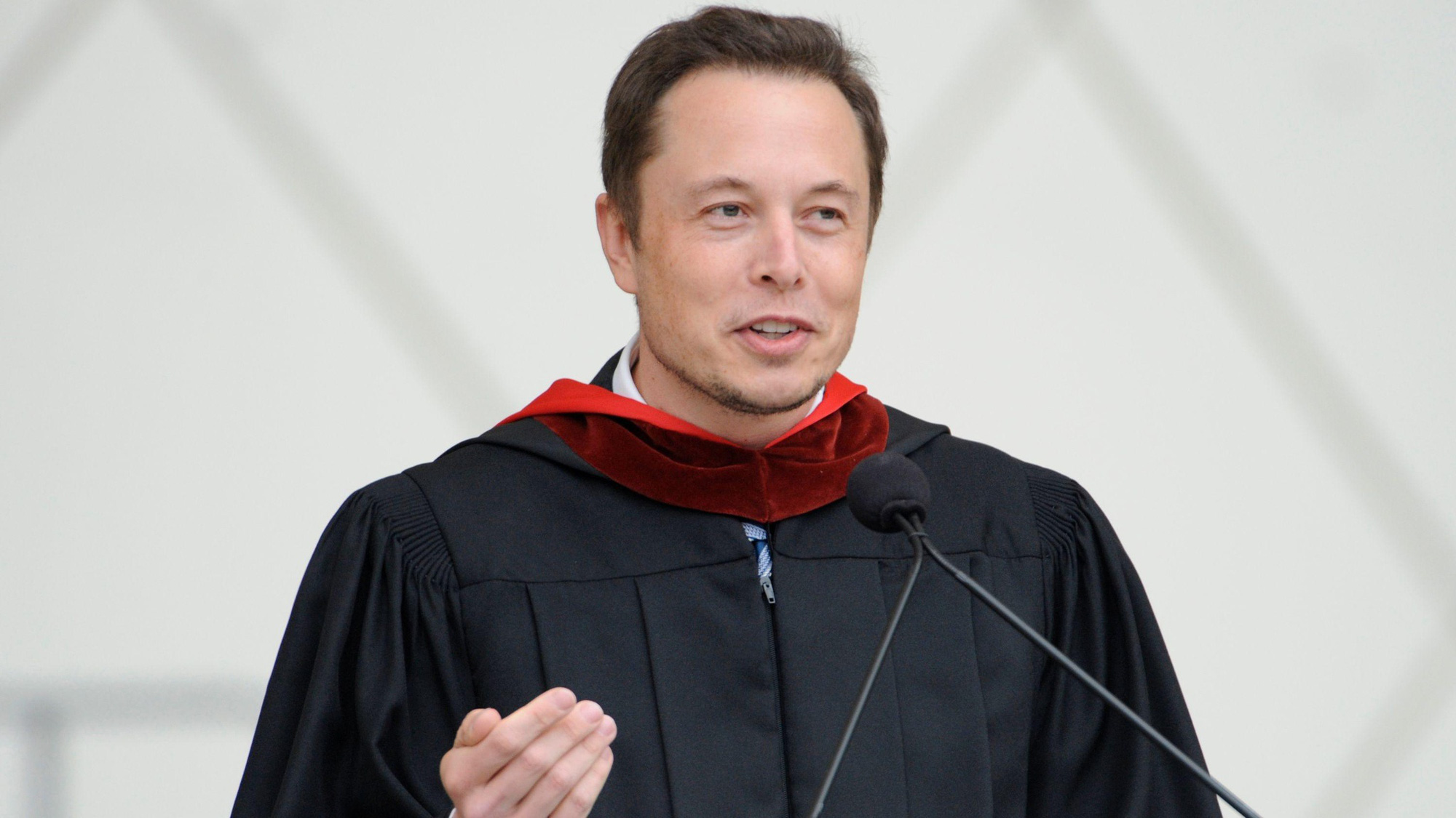Elon Musk during his teaching assistant days