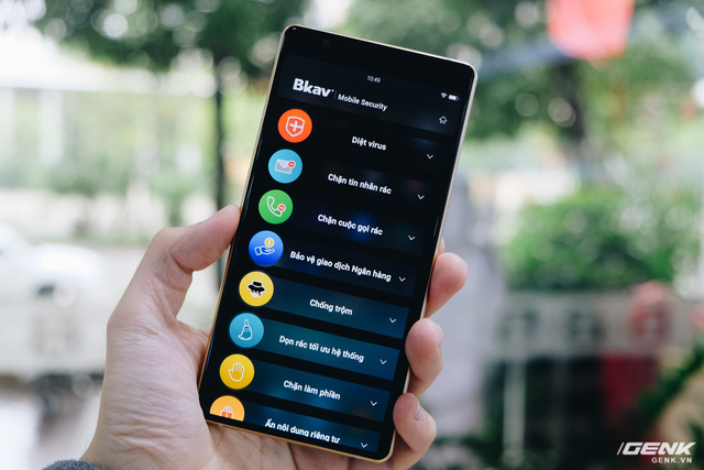 Bphone security features