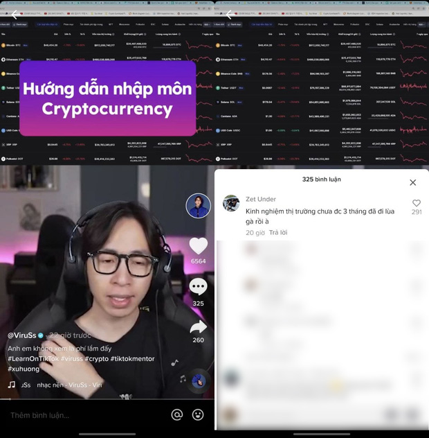 ViruSs discussing cryptocurrency