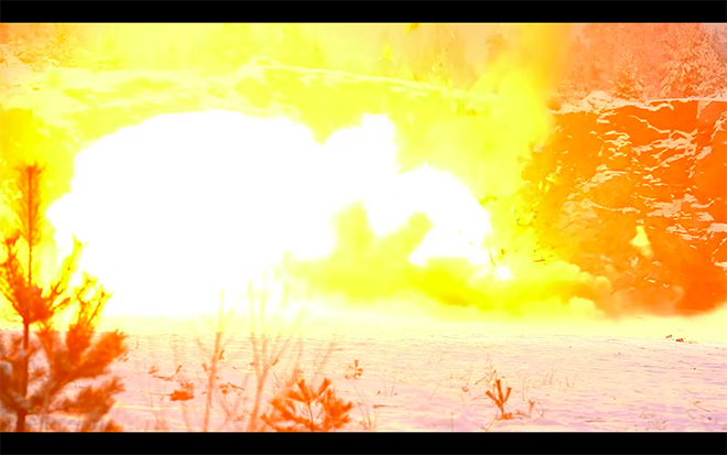 YouTuber Blows Up Tesla After $20K Battery Repair Bill 3 Massive explosion triggered by 30kg of explosives