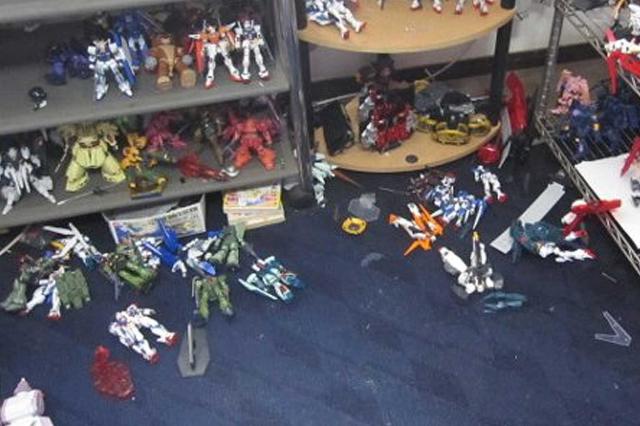 Nothing more heartbreaking than seeing the models destroyed without mercy