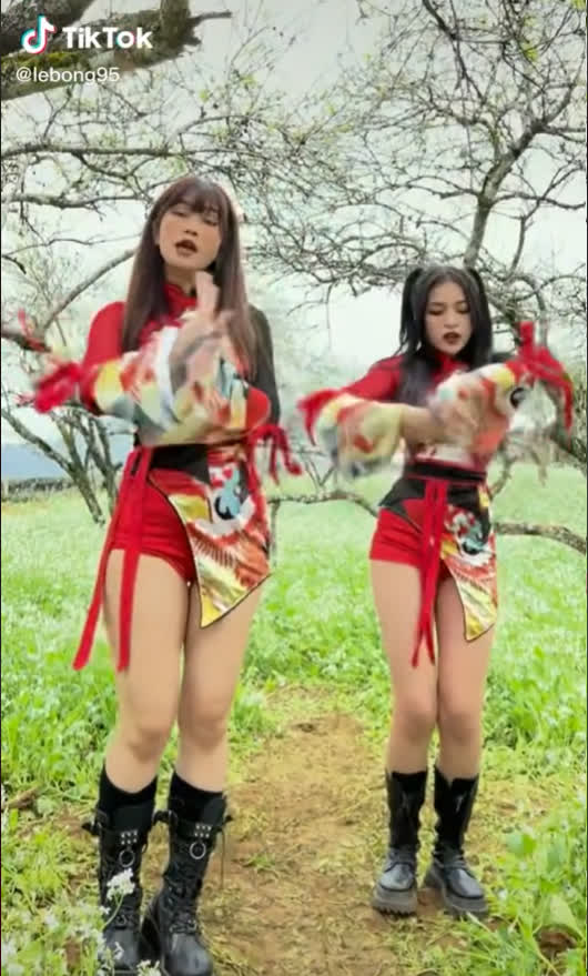 Le Bong Shocks Fans by Joining Miss Fitness Vietnam Casting 3 Le Bong’s latest appearance with TikTok star 'fried egg needs oil'