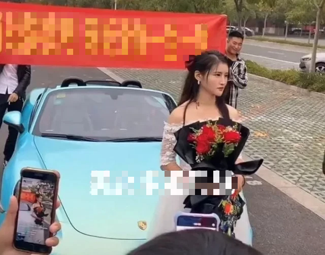 Girl Proposes with Porsche but Gets Publicly Rejected 1 Photo of the girl in the story