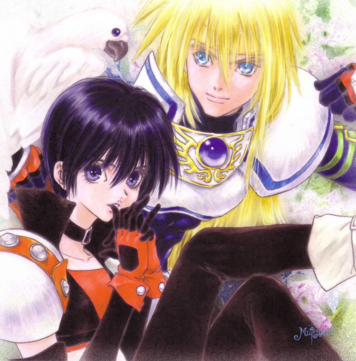 Stahn and Rutee from Tales of Destiny