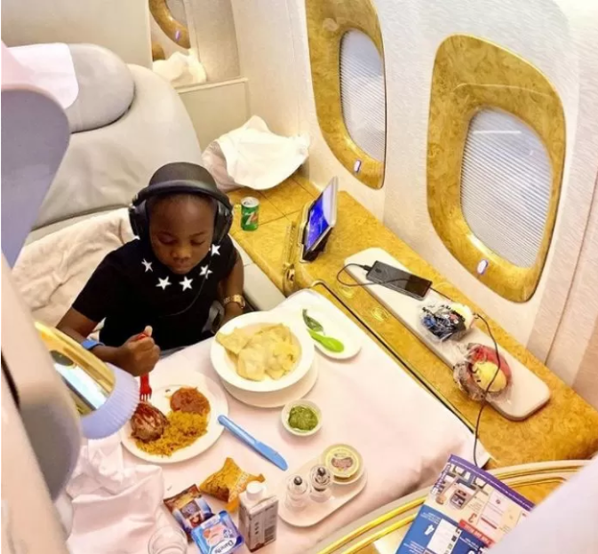 Inside the billionaire kid's private jet