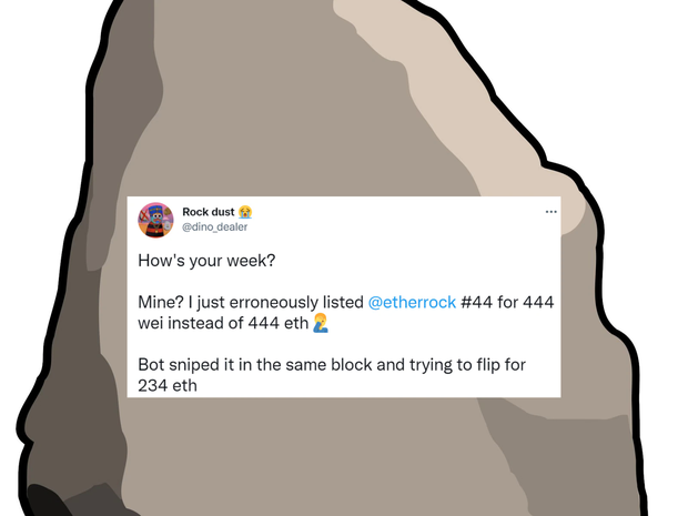 Gamer Loses $1 Million NFT Collection in Costly Click Mistake 2 NFT item and Dino's bitter post
