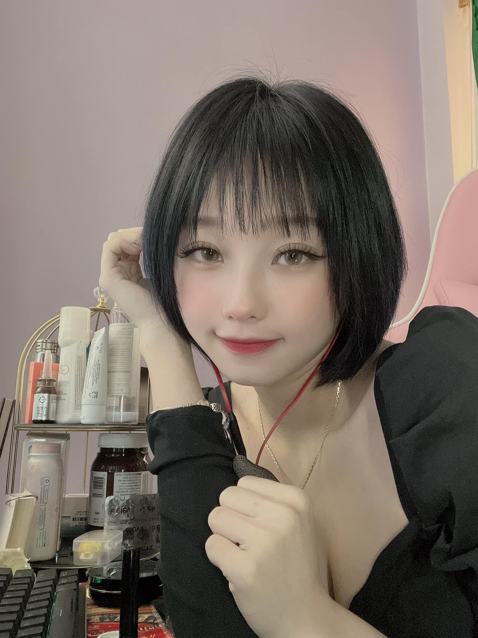 Nene Pie new hairstyle