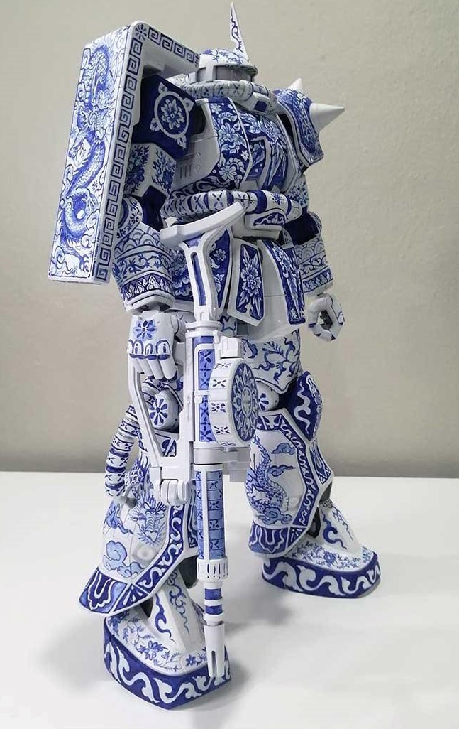 Student Crafts Stunning Gundam Model from Ceramic 1 The Gundam robot model that has been causing a stir online recently