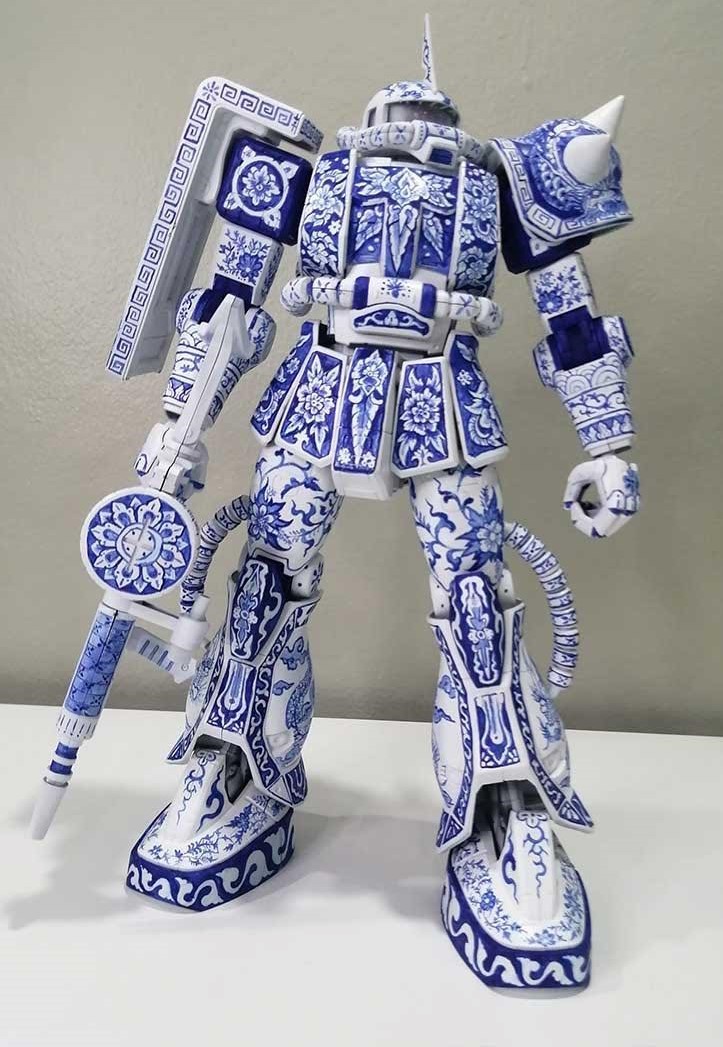 Student Crafts Stunning Gundam Model from Ceramic 4 Perhaps that's why so many people are fascinated by it