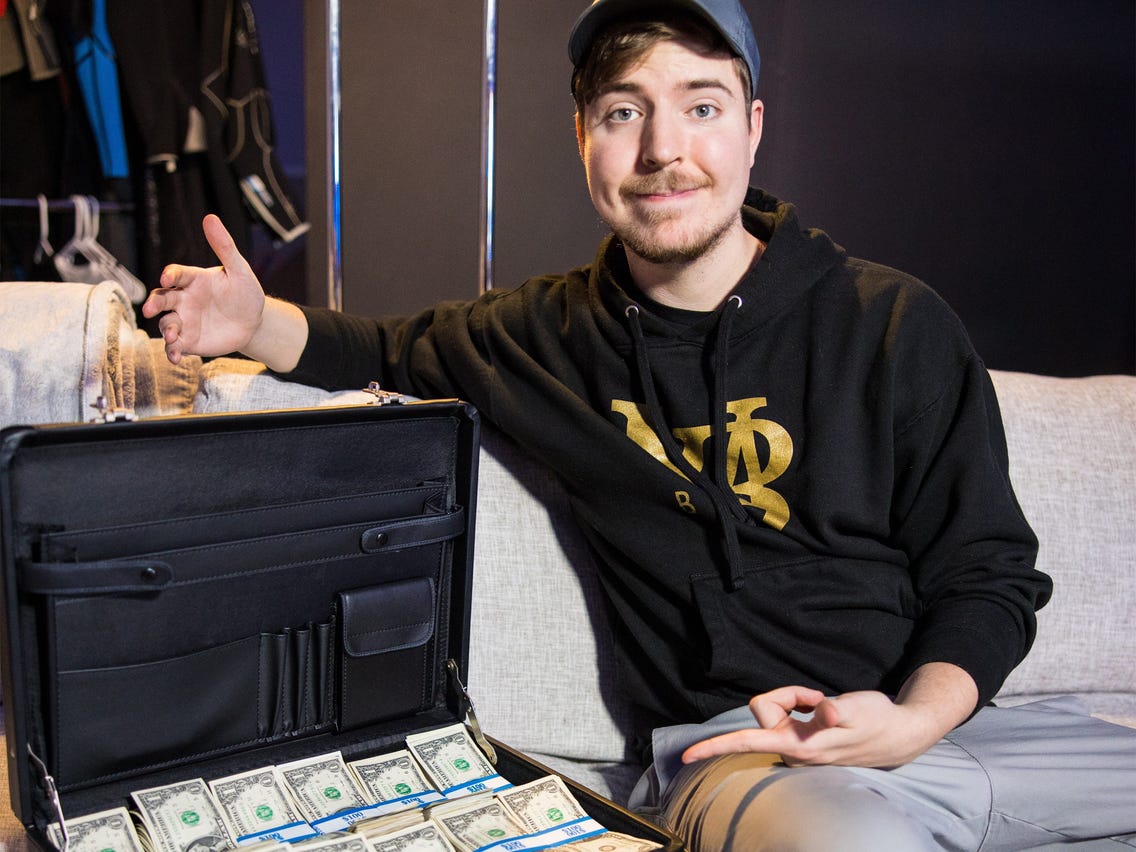 Mr Beast’s money giveaways always stir up controversy