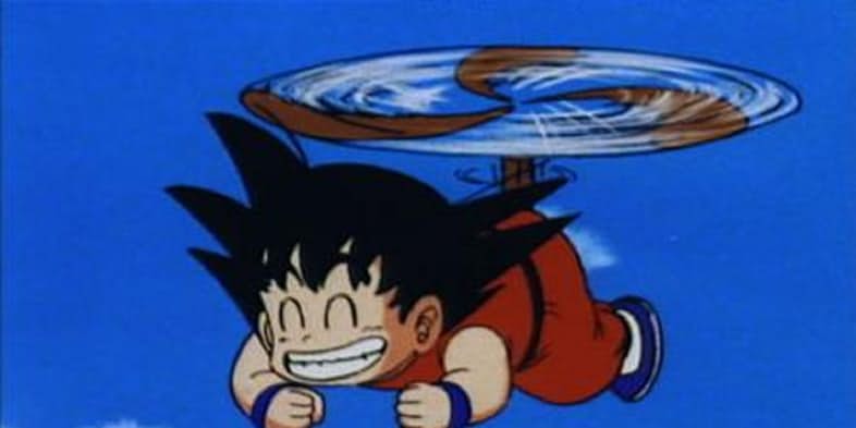 Goku's iconic tail
