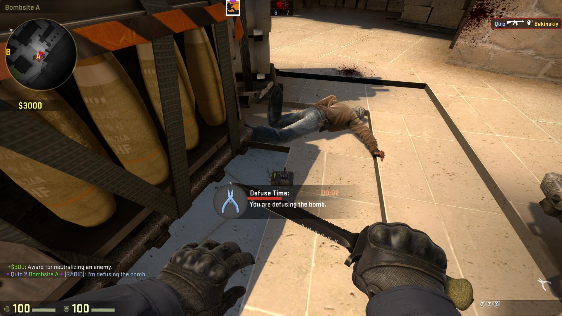 Hidden CS:GO Bomb Defuse Code Surprises Even Veteran Players 2 The bomb defuse kit is a crucial tool for CTs