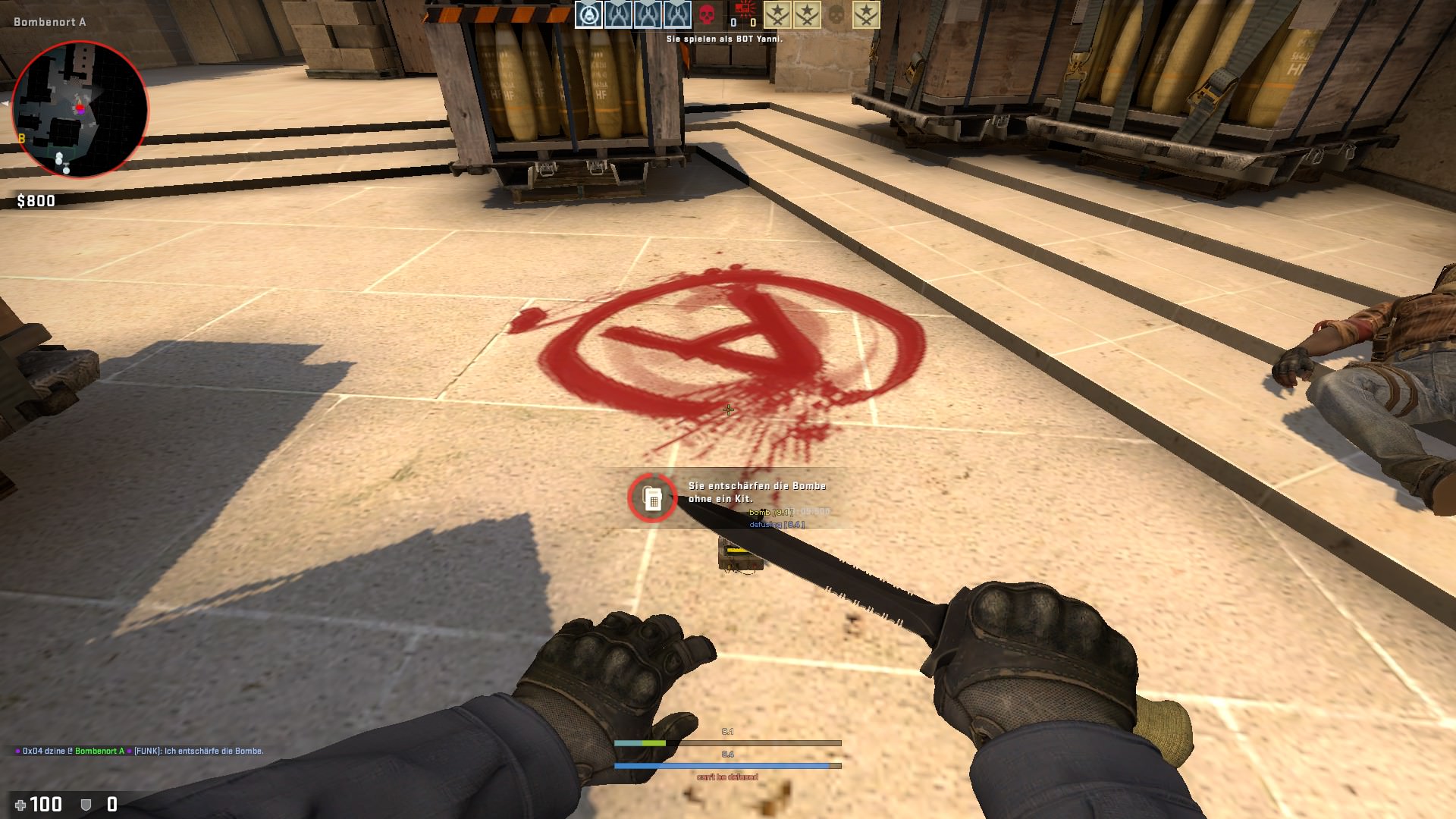 Hidden CS:GO Bomb Defuse Code Surprises Even Veteran Players 5 Buying the kit saves 5 seconds thinking about the code, which actually makes sense