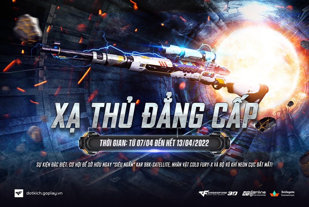 Grab Exclusive Kar 98K and Hyperion Gloves in CrossFire April Event 1 CrossFire April event promotional image