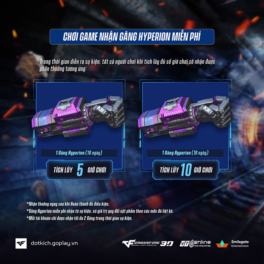 Grab Exclusive Kar 98K and Hyperion Gloves in CrossFire April Event 3 Playtime rewards event in CrossFire