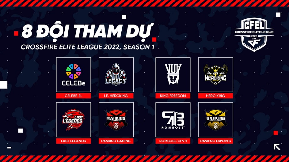 CFEL 2022 Season 1 teams
