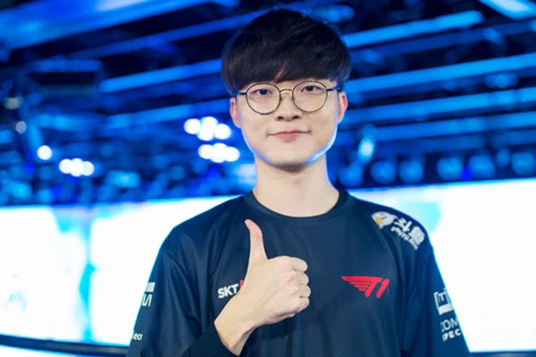 No matter where he is, Faker remains one of the most watched faces