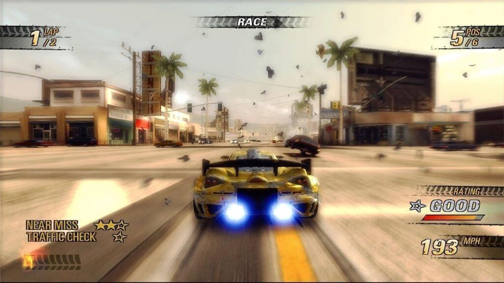 Top 10 Best Street Racing Games Ever Part 2 1 Burnout Revenge gameplay