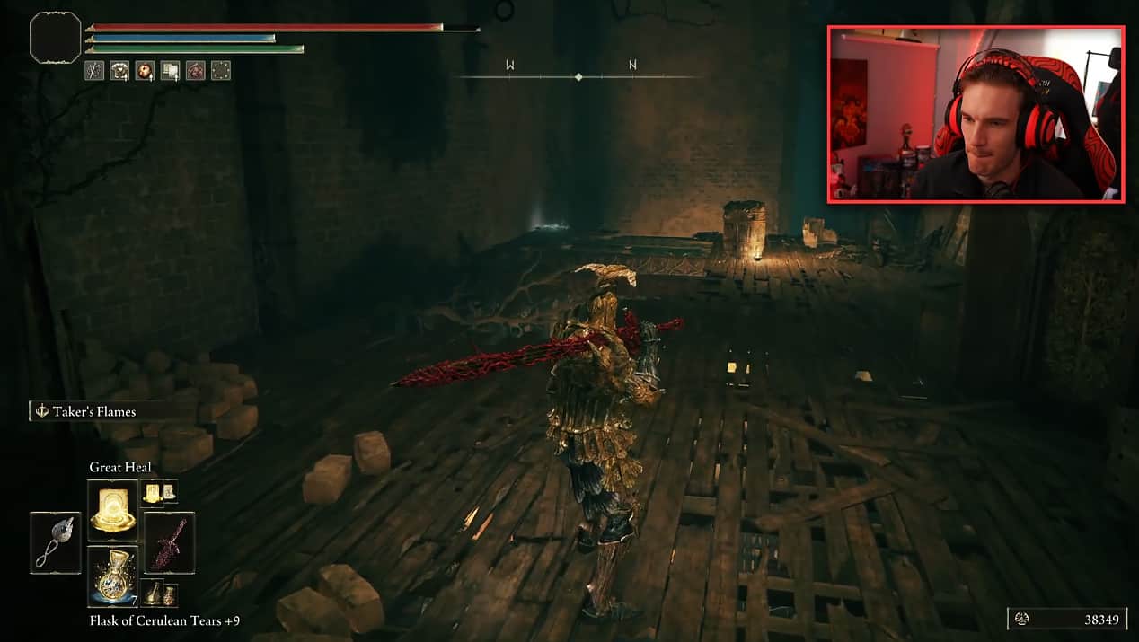 PewDiePie has been really into Elden Ring lately