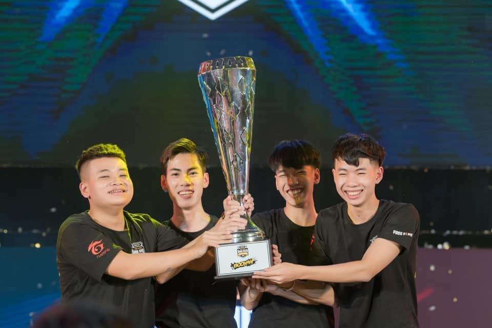 King Man Free Fire team at SEA Games 31