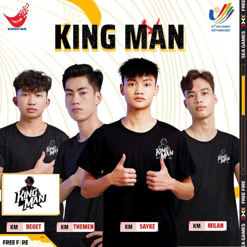 King Man team training and bonding