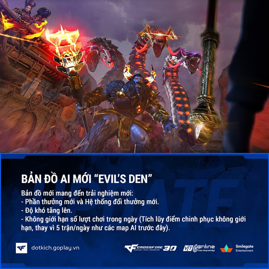 CrossFire Heats Up Summer with Fiery New AI Map 1 Evil's Den map in CrossFire
