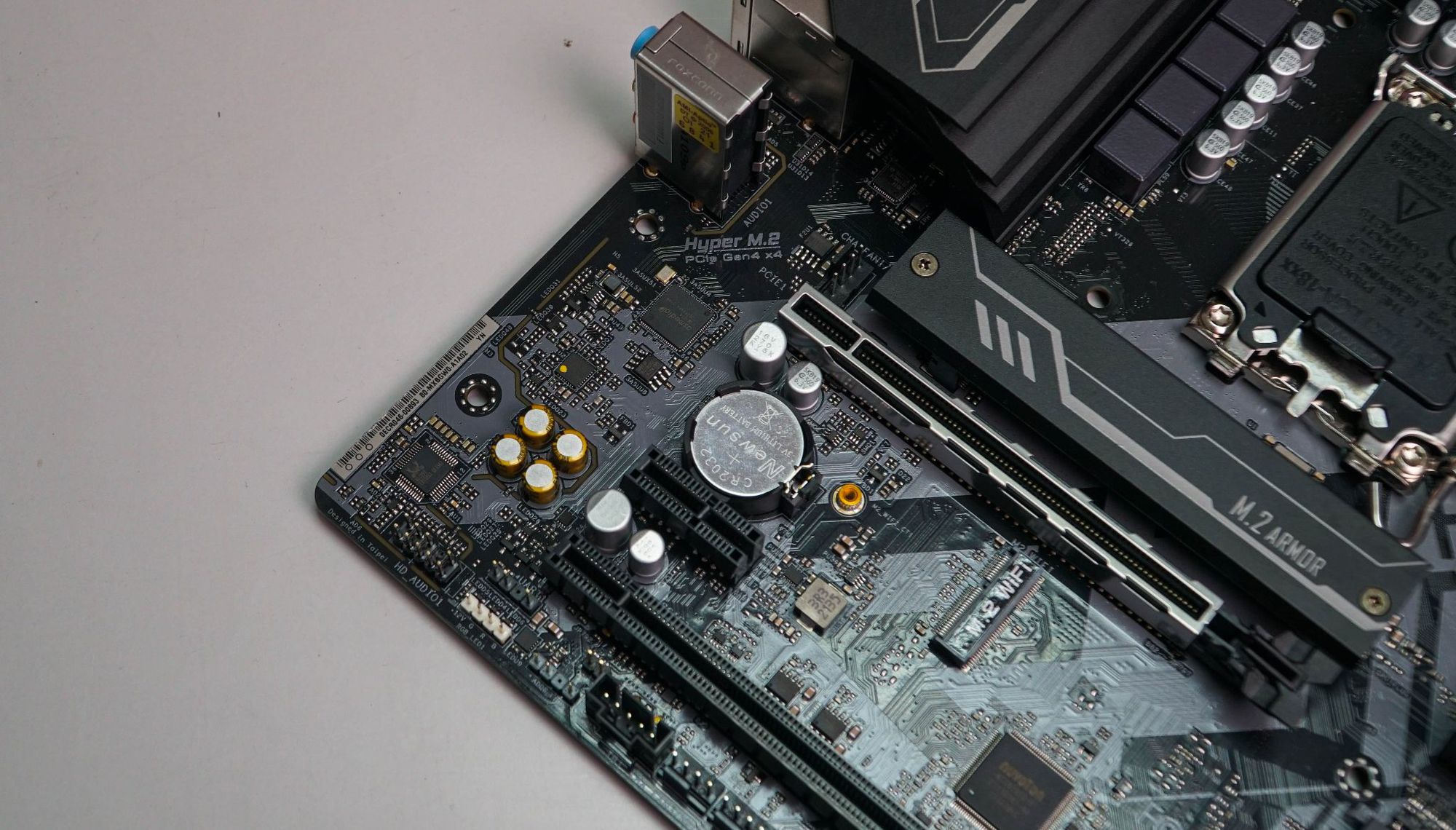 ASRock B660M Pro RS audio components