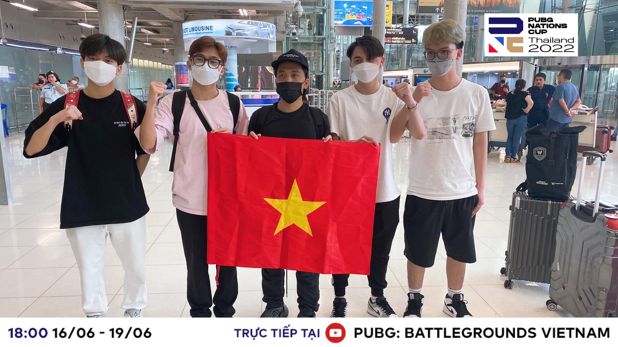 Vietnam PUBG team lineup