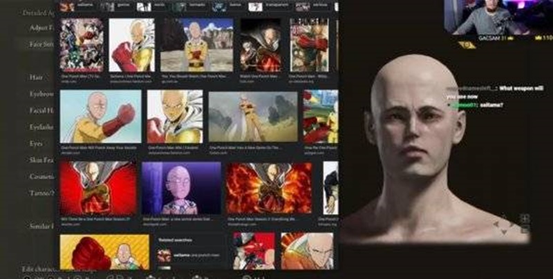 He designed his character to look just like One Punch Man