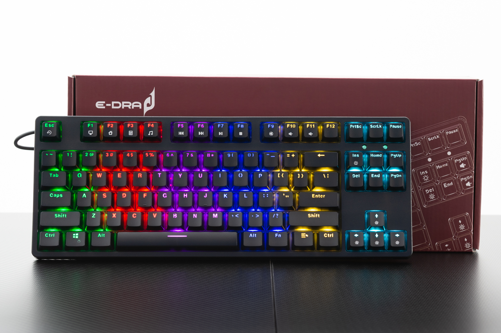 E-DRA EK387L Rainbow LED version costs just over 500,000 VND