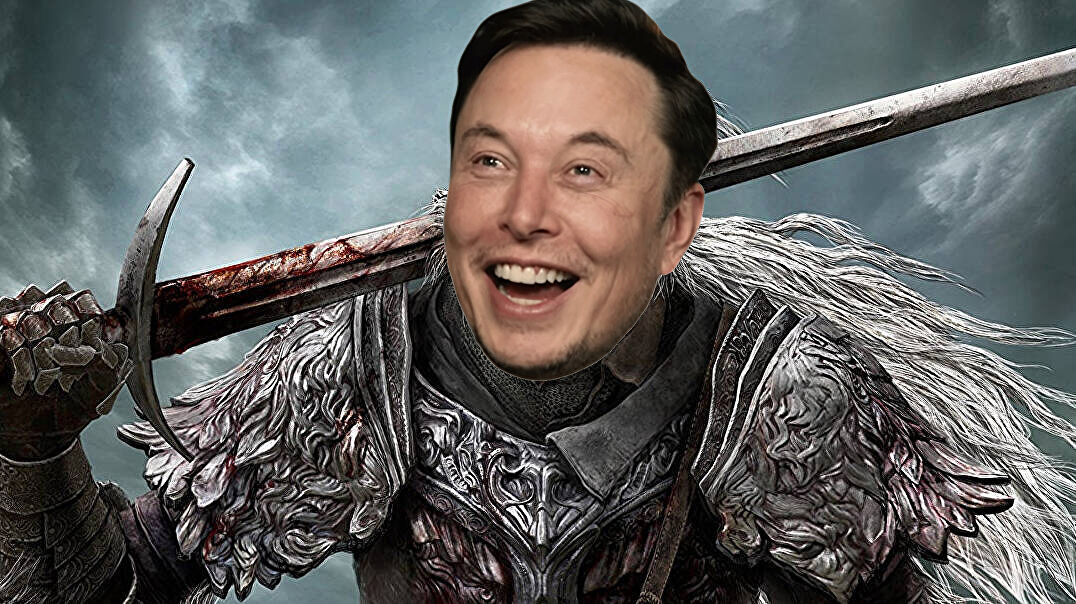 Elon Musk's Elden Ring build causes confusion