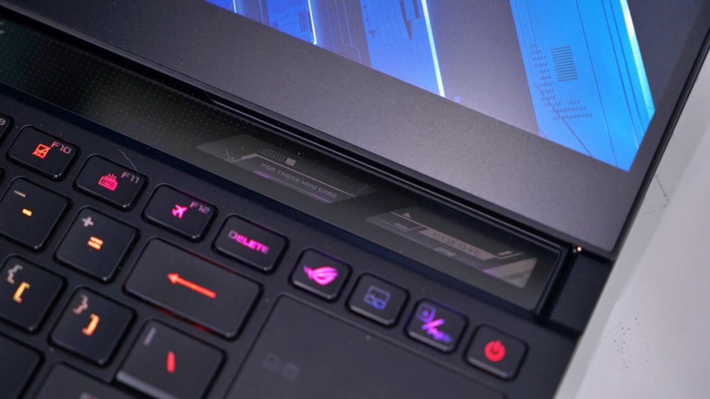 ROG Zephyrus Duo 16 Review: Dual Screens and Beastly Power 2 ROG ScreenPad Plus lifting up for better airflow