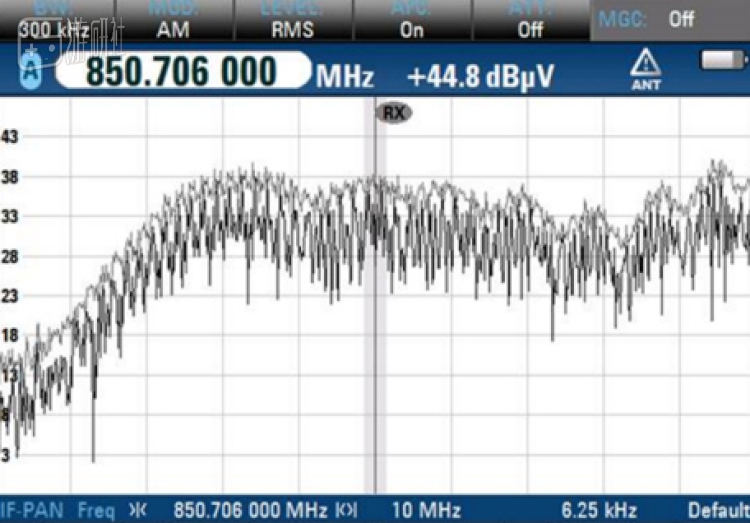Unusual signal detected.