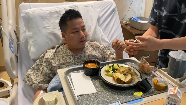 Khoa Pug shares about day two of his leg lengthening journey