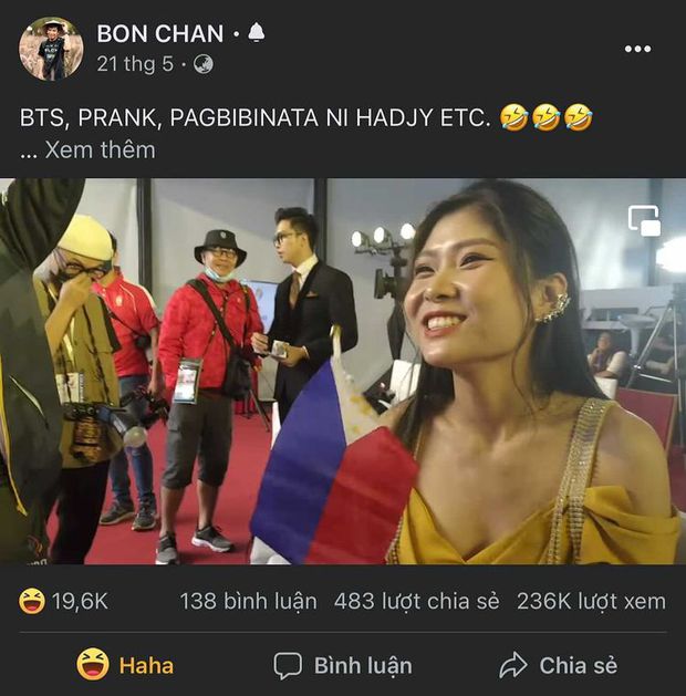 Filipino fans searching for Khánh An's info