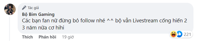 The streamer’s message to his female fans.