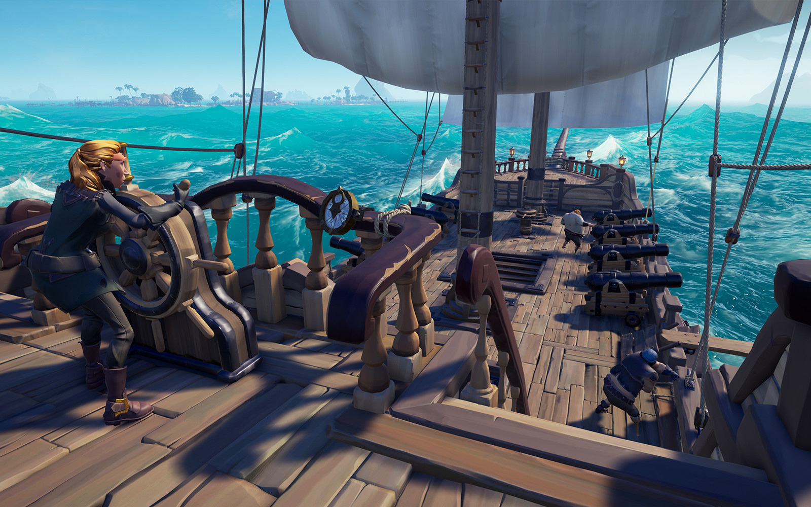 Top 10 Games Where You Pilot Giant Machines 2 Sea Of Thieves Galleon ship
