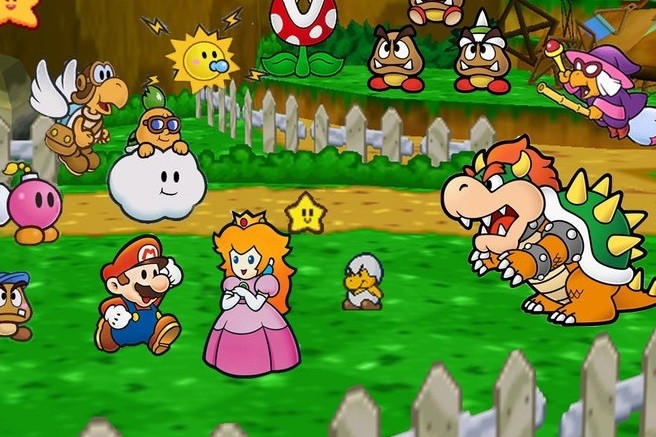 Paper Mario character art