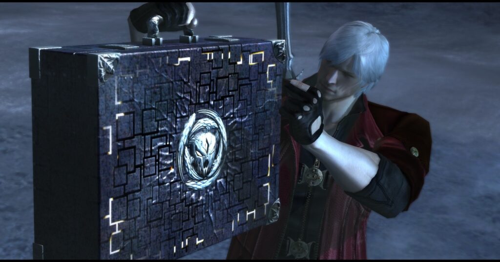 Pandora weapon from Devil May Cry 4