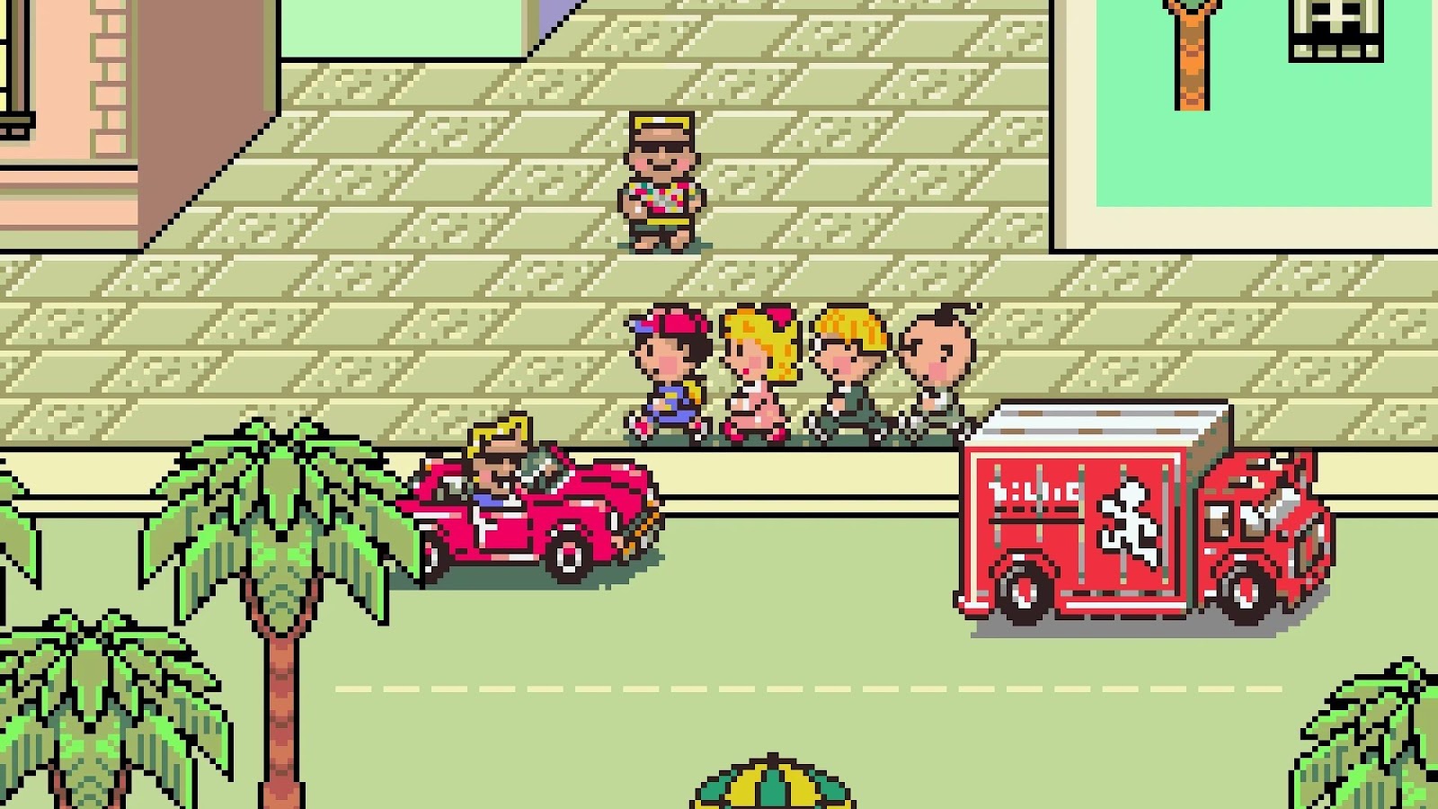 Earthbound gameplay scene