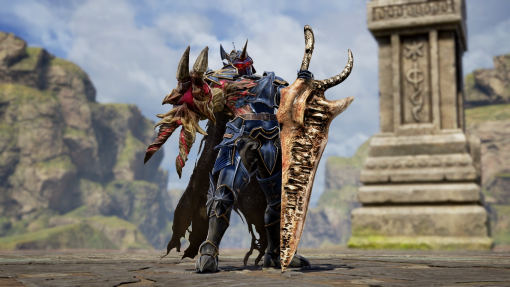Various forms of Soul Edge weapon