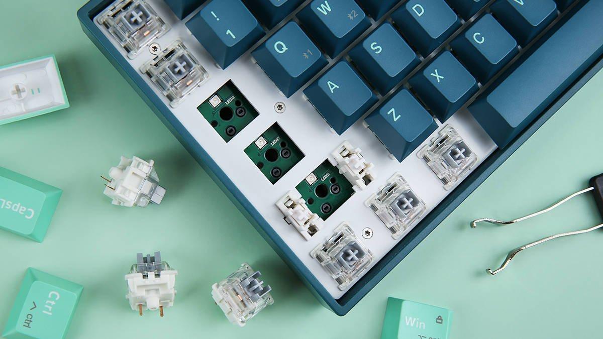Kailh Box switches on GM1000 Spring keyboard