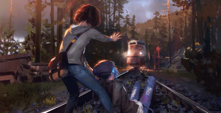 Max and Chloe in Life is Strange