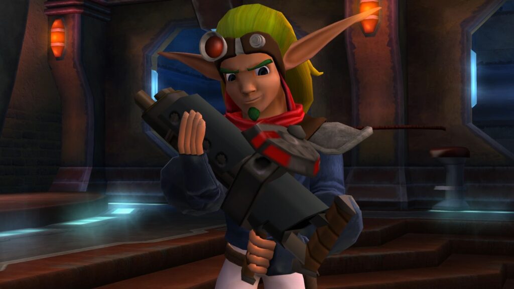 Morph Gun weapon from Jak 2