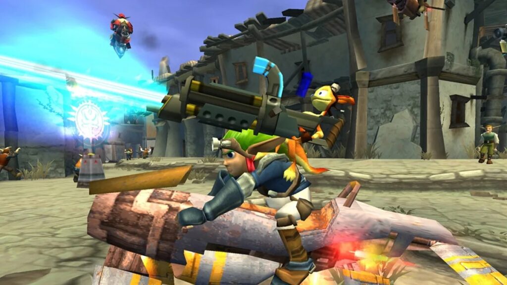 Jak holding the Morph Gun