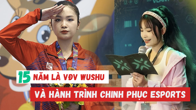 Traditional athlete breaks into esports as MC.